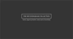 Desktop Screenshot of heveningham.co.uk